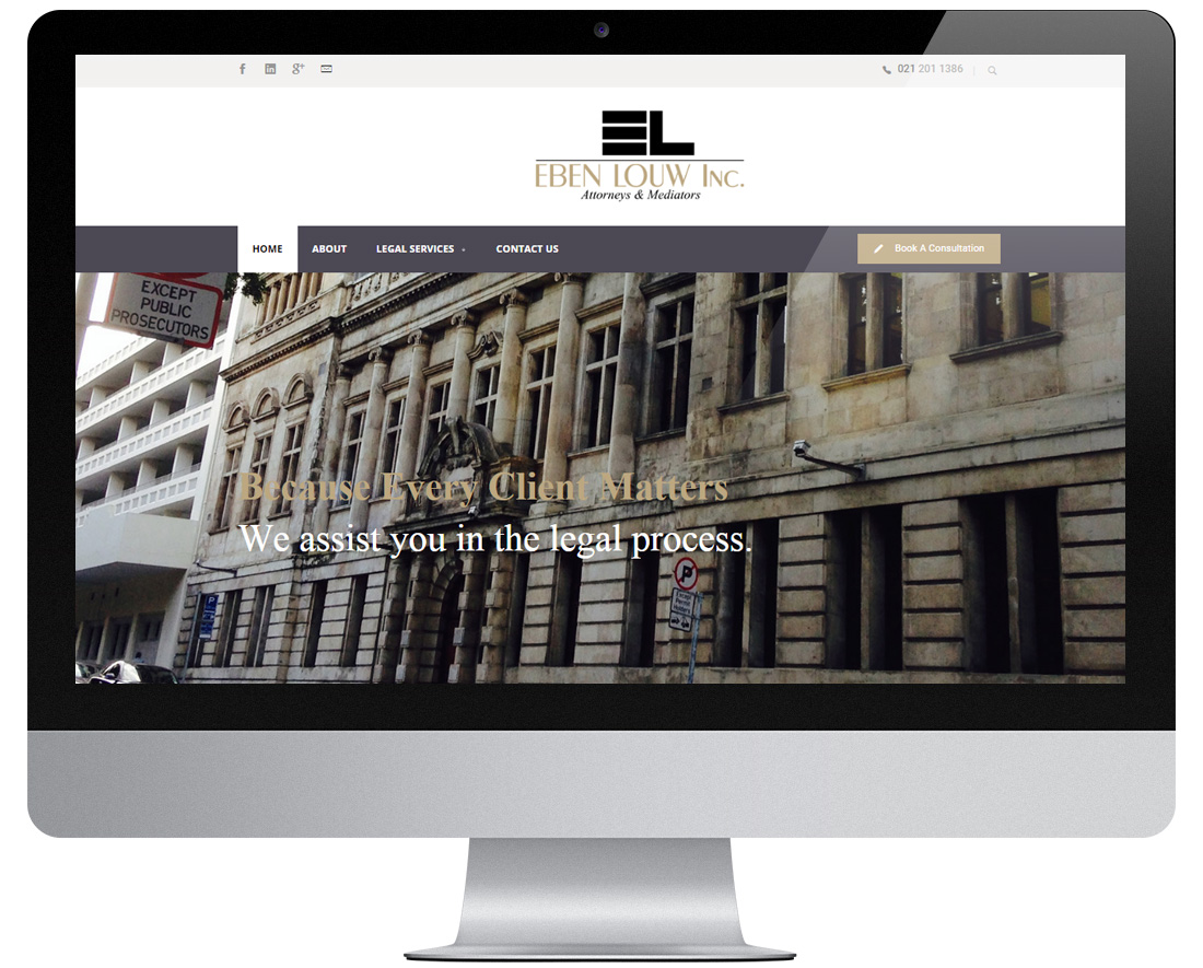 Website EbenLouw
