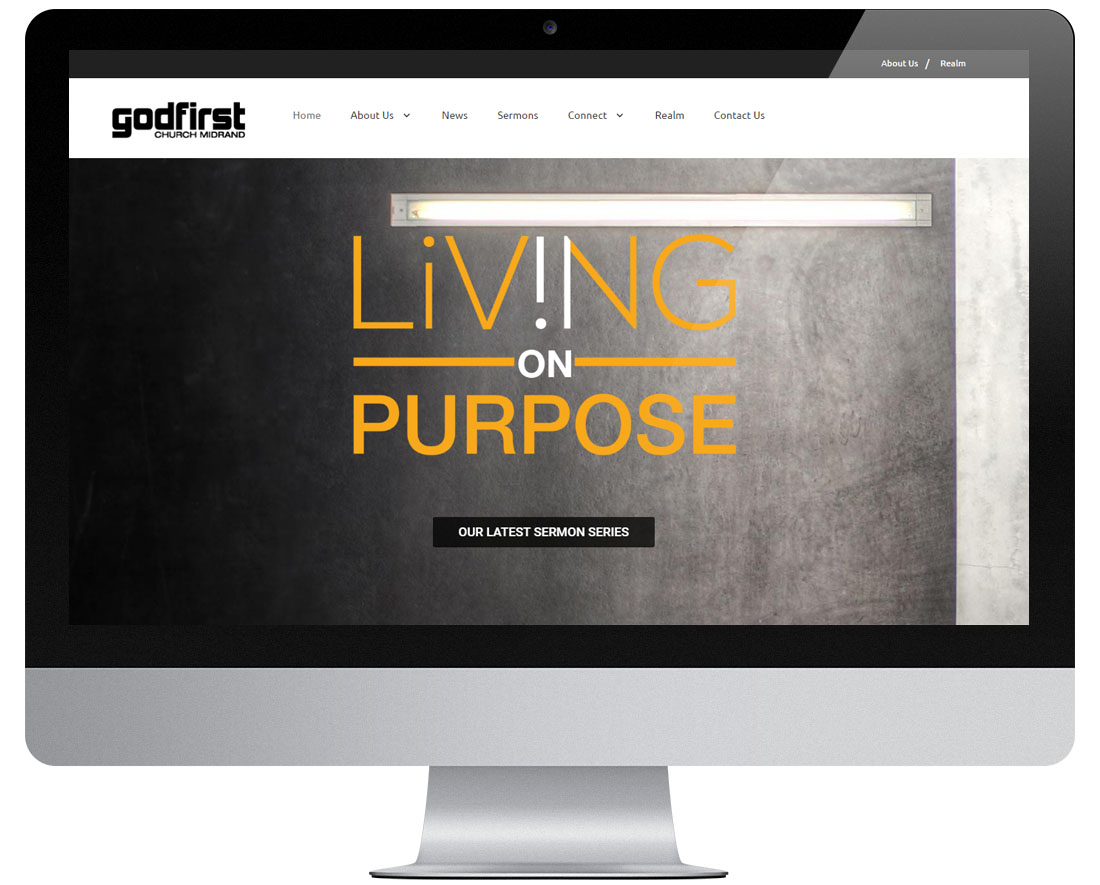 Website Godfirst Church Midrand